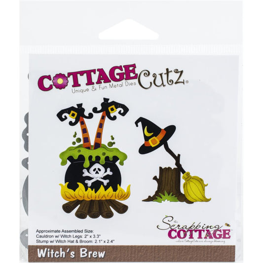 Cottage Cutz Witch's Brew Die