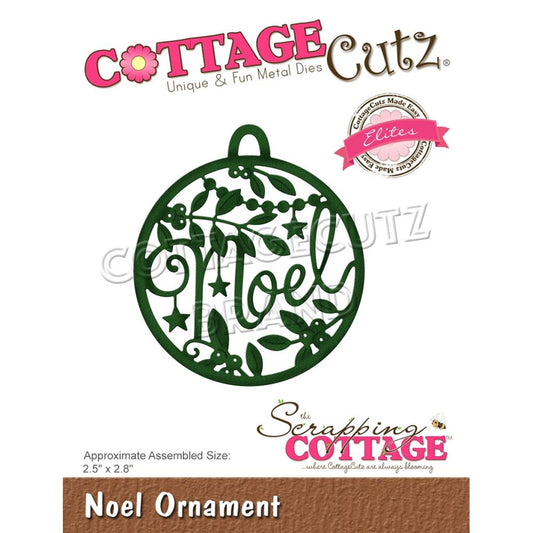 Cottage Cutz Noel Ornament Die
