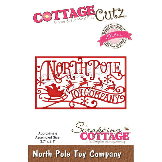 Cottage Cutz North Pole Toy Company Die