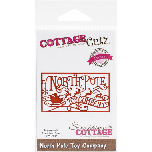 Cottage Cutz North Pole Toy Company Die