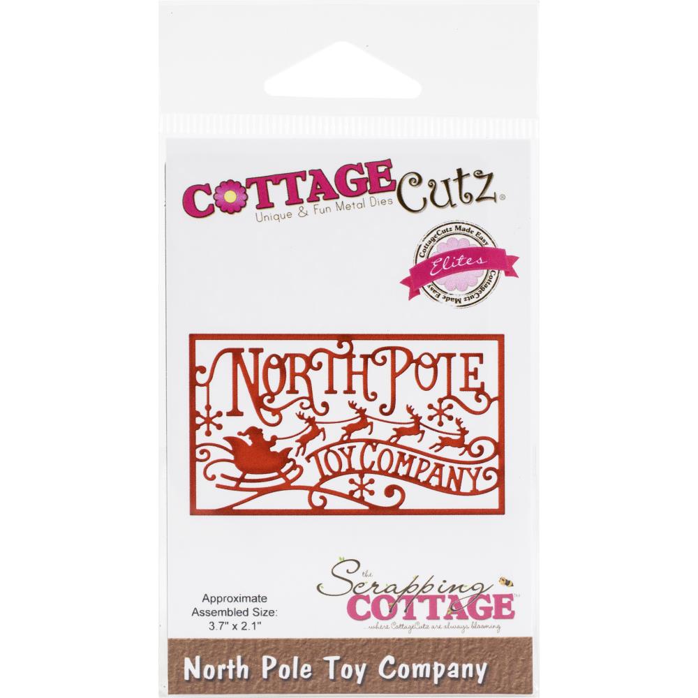 Cottage Cutz North Pole Toy Company Die