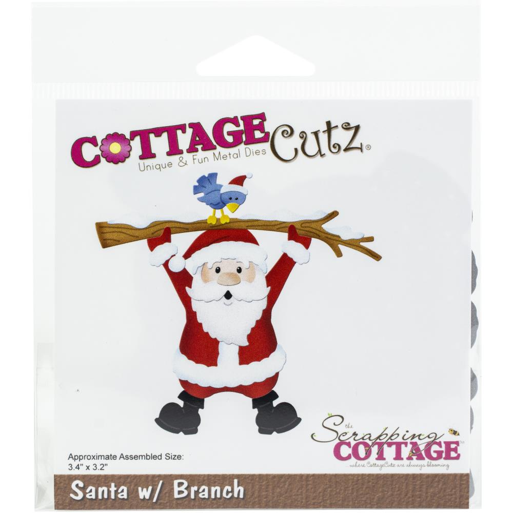 Cottage Cutz Santa with Branch Die