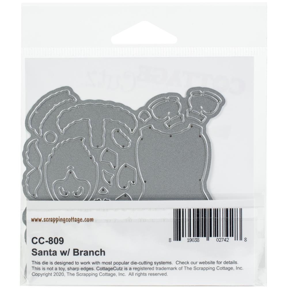 Cottage Cutz Santa with Branch Die