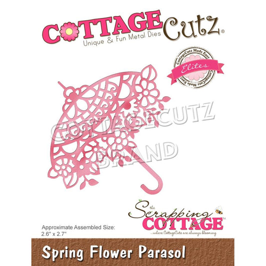 Cottage Cutz Spring Flower Parasol Die