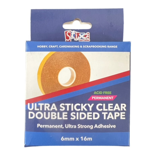 Stix2Anything Ultra Sticky Tape D/S 6mmx16m