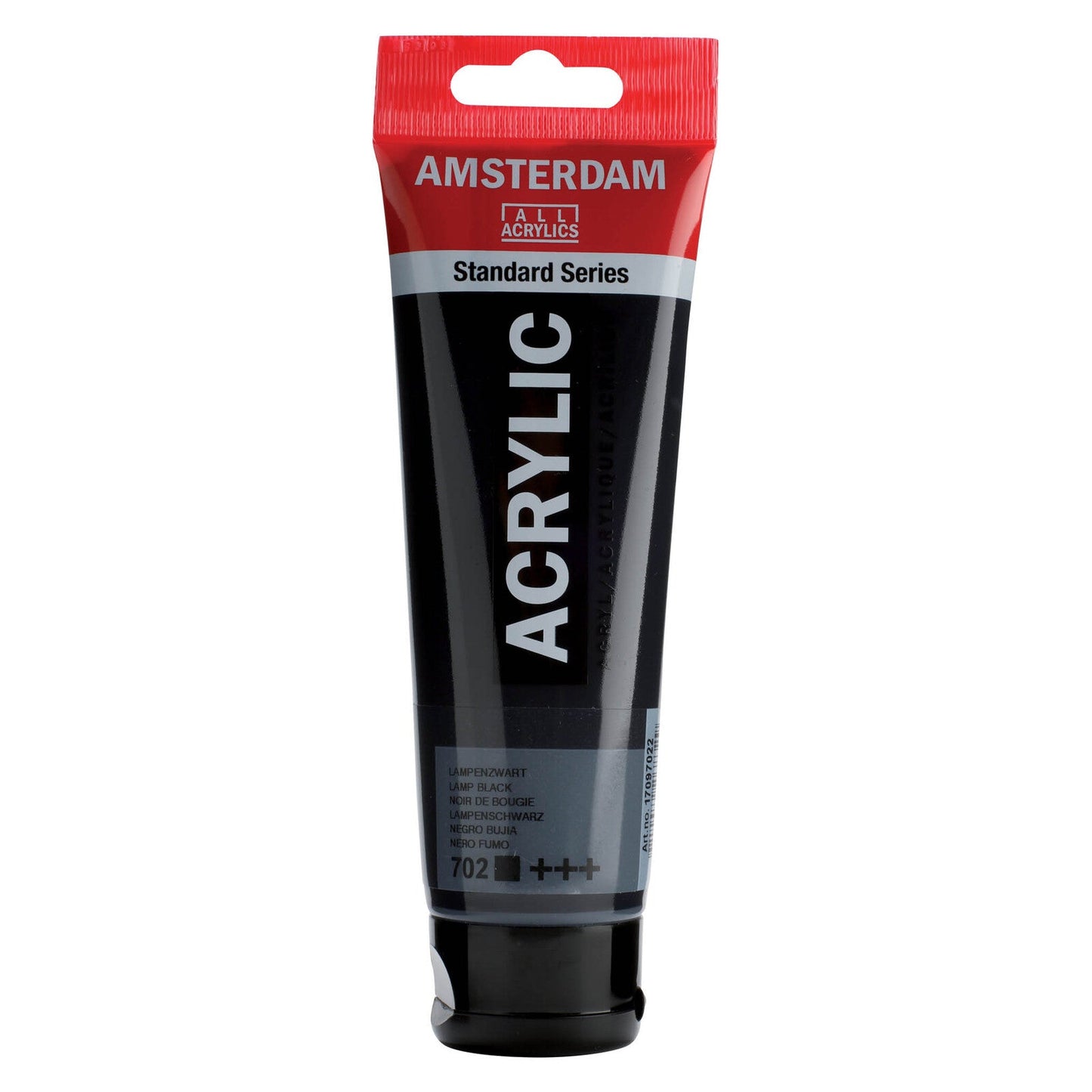 LAMP BLACK Amsterdam Standard Acrylic 120ml