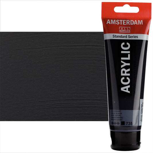 OXIDE BLACK Amsterdam Standard Acrylic 120ml