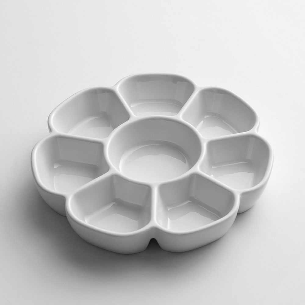 The Artists Choice Porcelain 7 Well Palette
