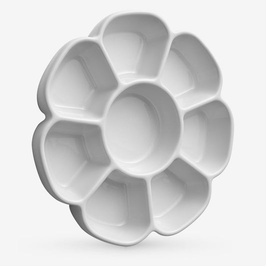 The Artists Choice Porcelain 7 Well Palette