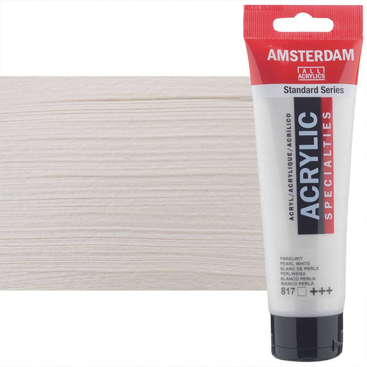 PEARL WHITE Amsterdam Standard Acrylic 120ml