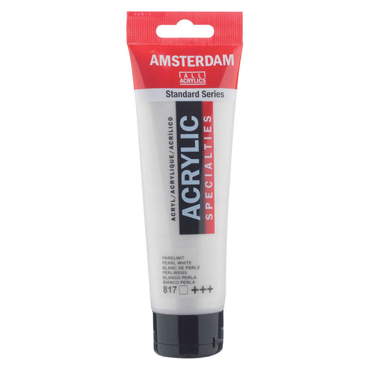 PEARL WHITE Amsterdam Standard Acrylic 120ml