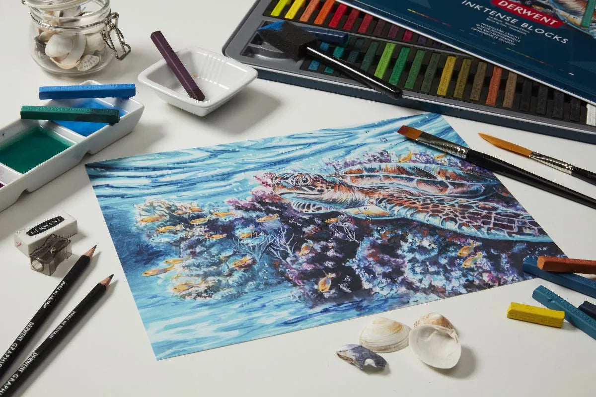 Derwent Inktense Blocks Tin 24