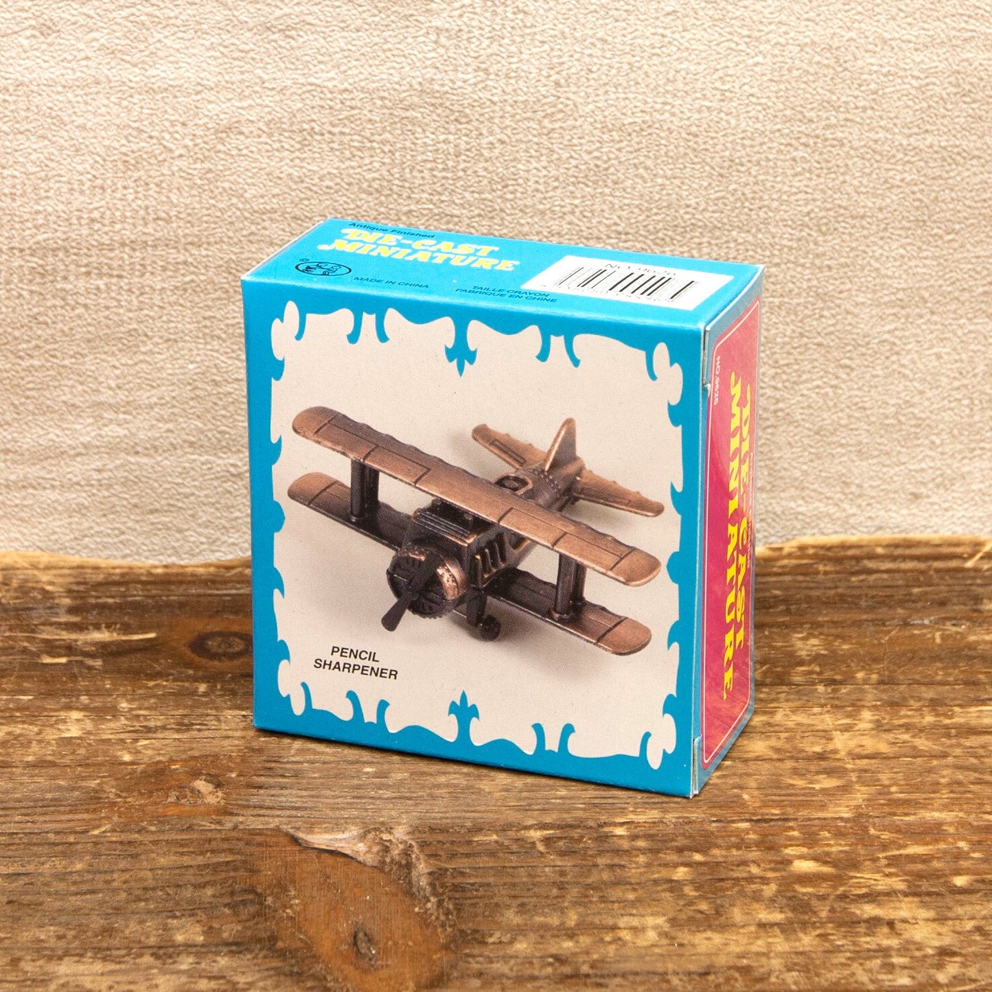 BI PLANE Novelty Antique Pencil Sharpener