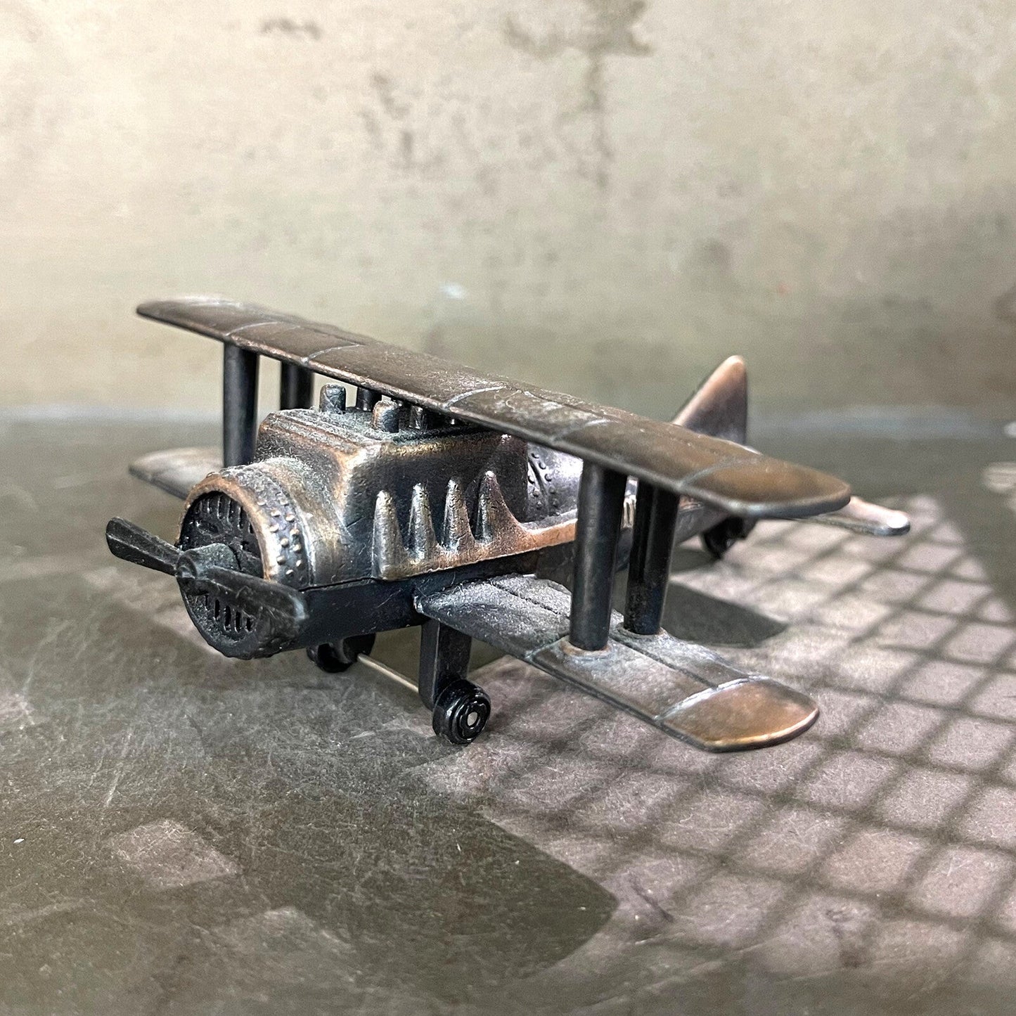 BI PLANE Novelty Antique Pencil Sharpener