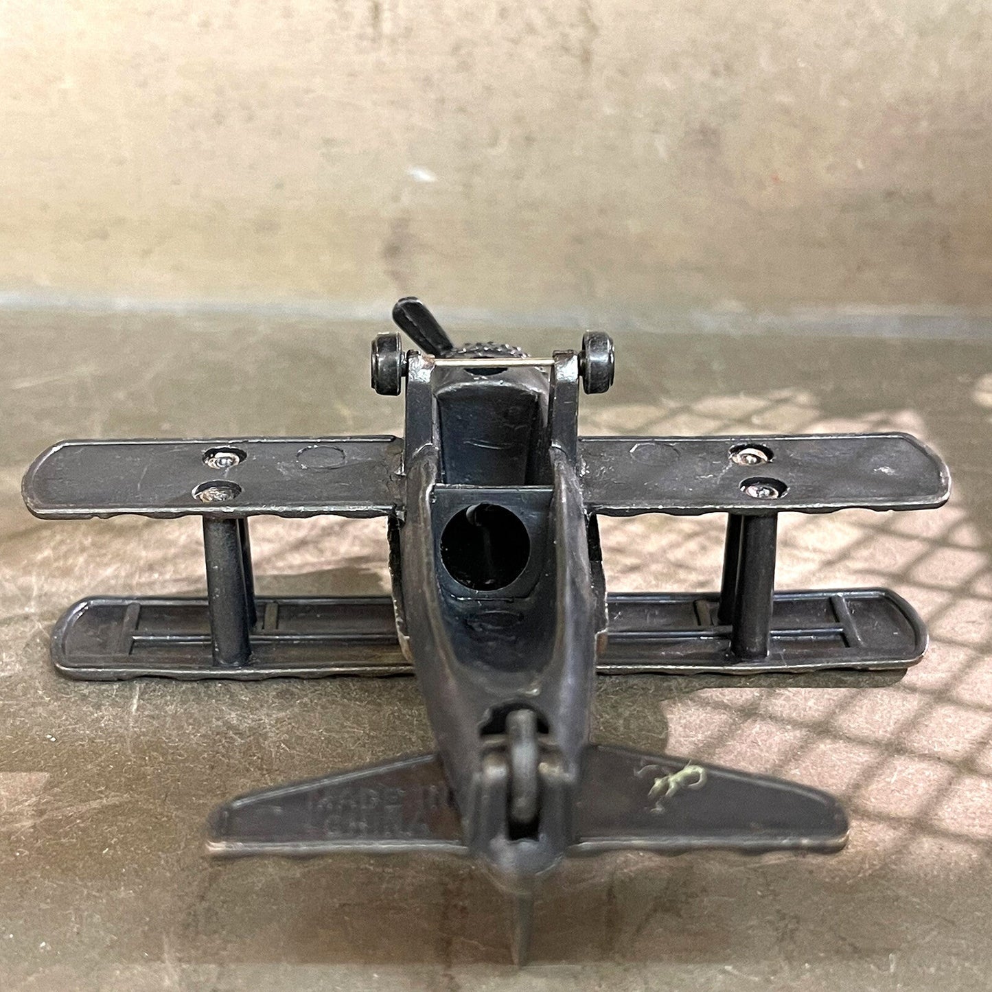 BI PLANE Novelty Antique Pencil Sharpener
