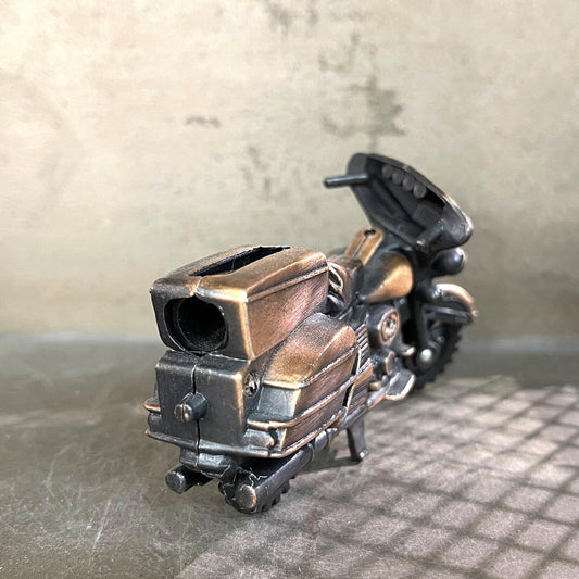 RETRO MOTORCYCLE Novelty Antique Pencil Sharpener