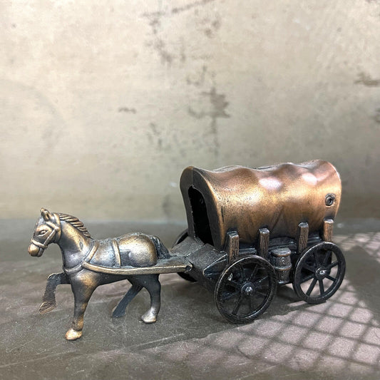 COVERED WAGON Novelty Antique Pencil Sharpener