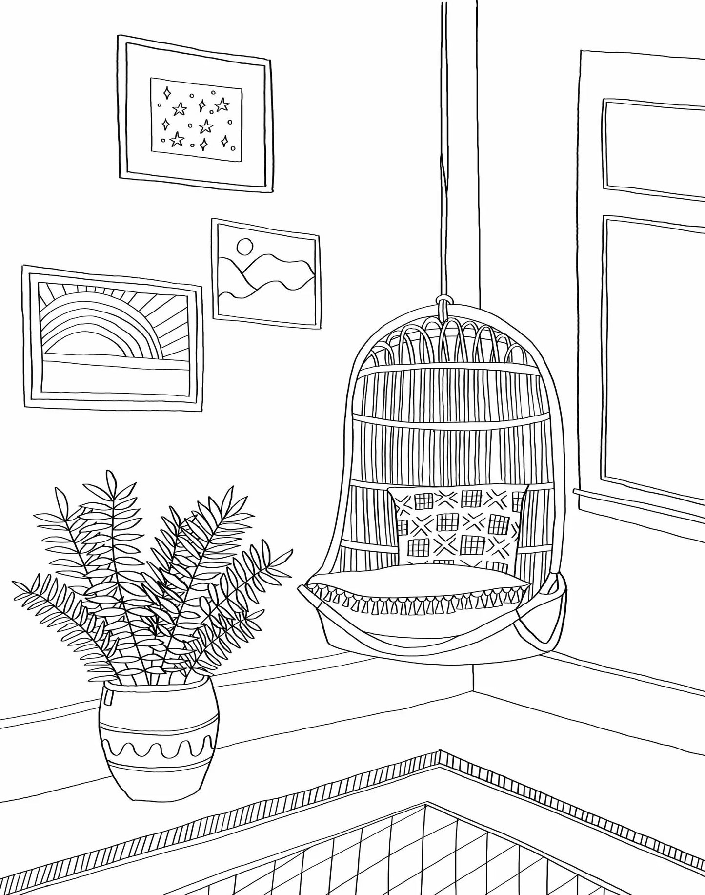 Gallery Wall Art - Boho