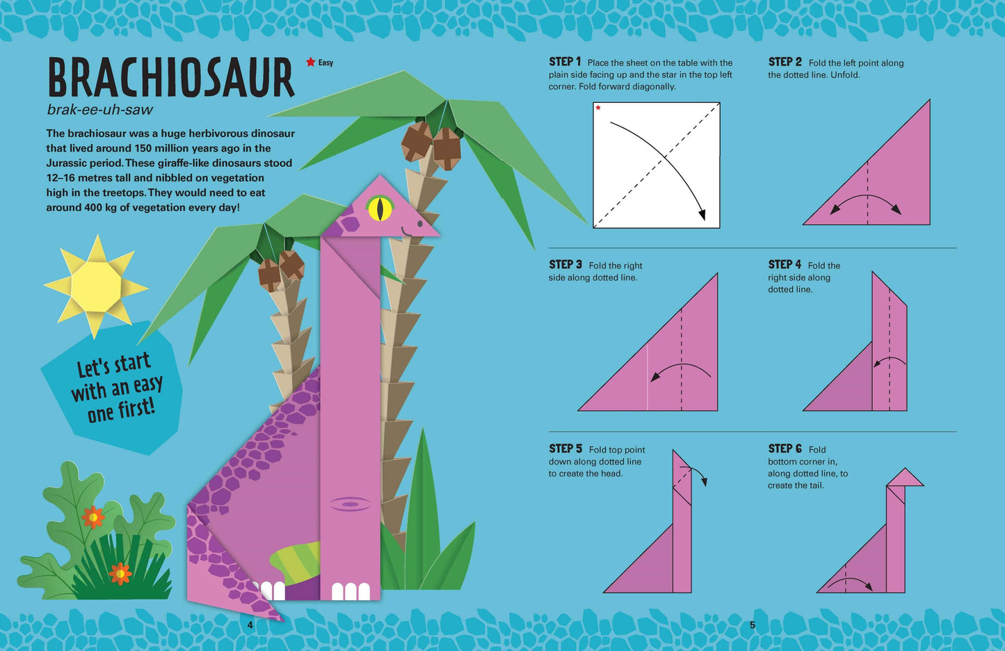 Create It - Origami Activity Case - Dinosaurs