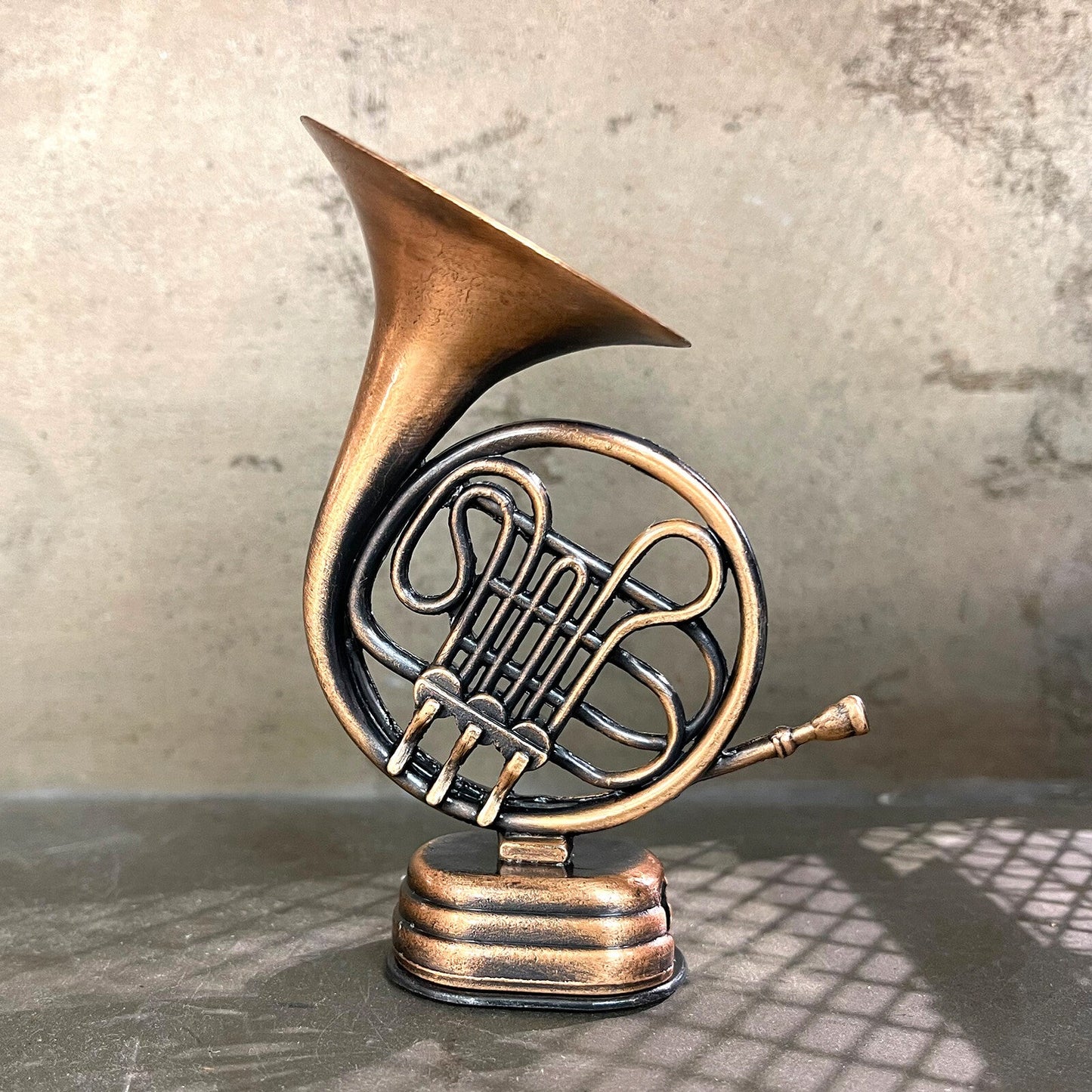 FRENCH HORN Novelty Antique Pencil Sharpener