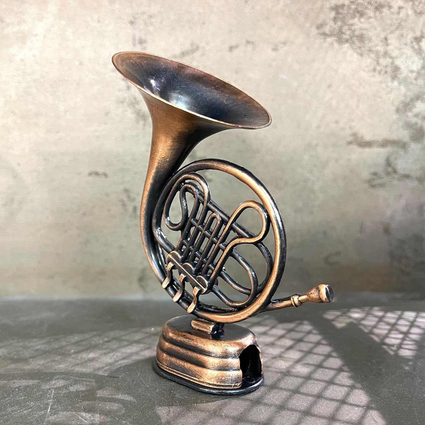 FRENCH HORN Novelty Antique Pencil Sharpener