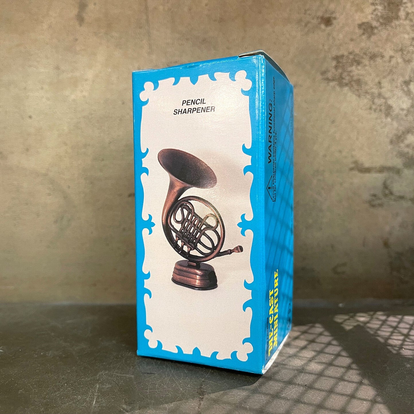 FRENCH HORN Novelty Antique Pencil Sharpener
