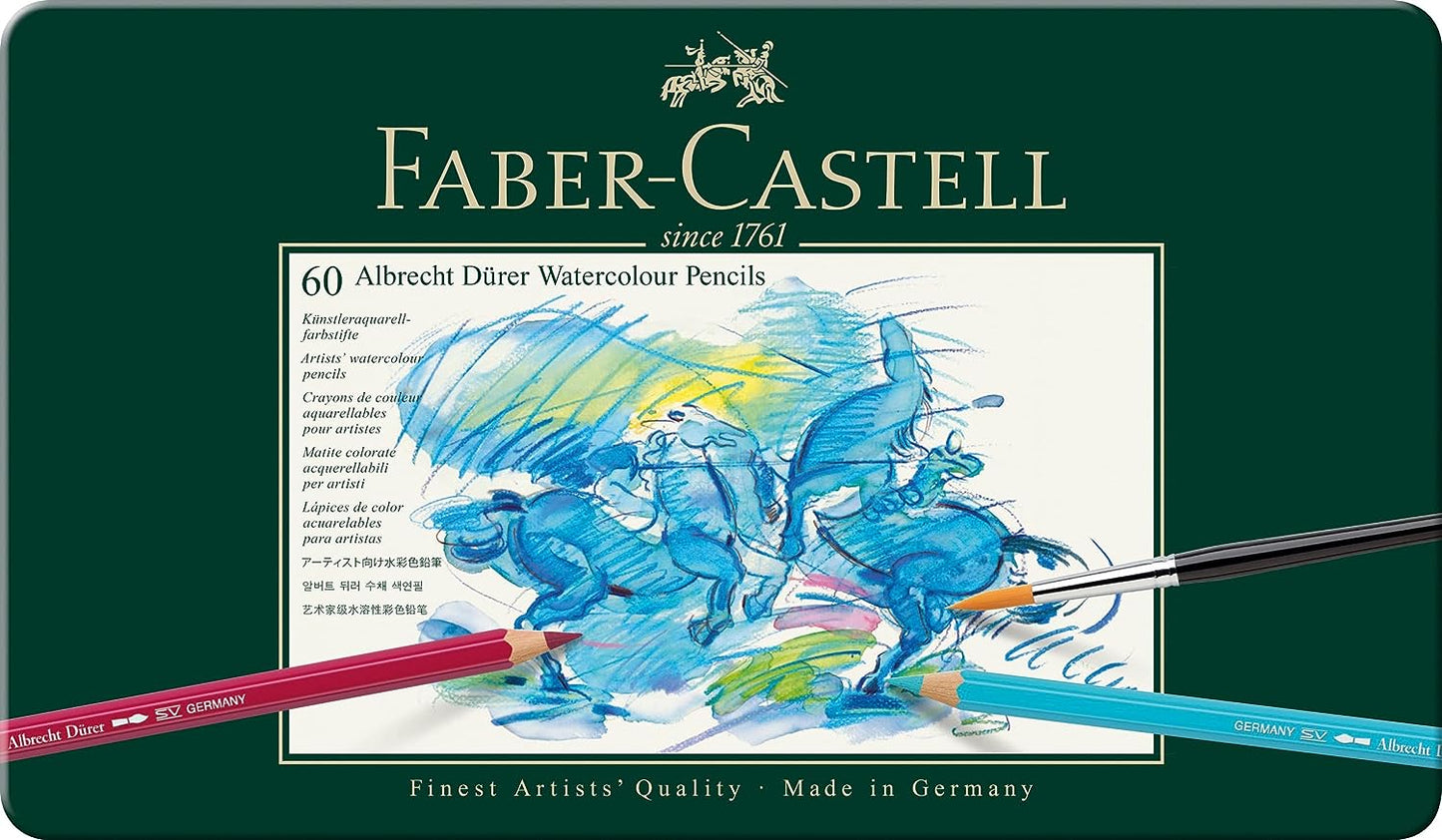 Faber Castell Albrecht Durer Watercolour Pencils Tin 60