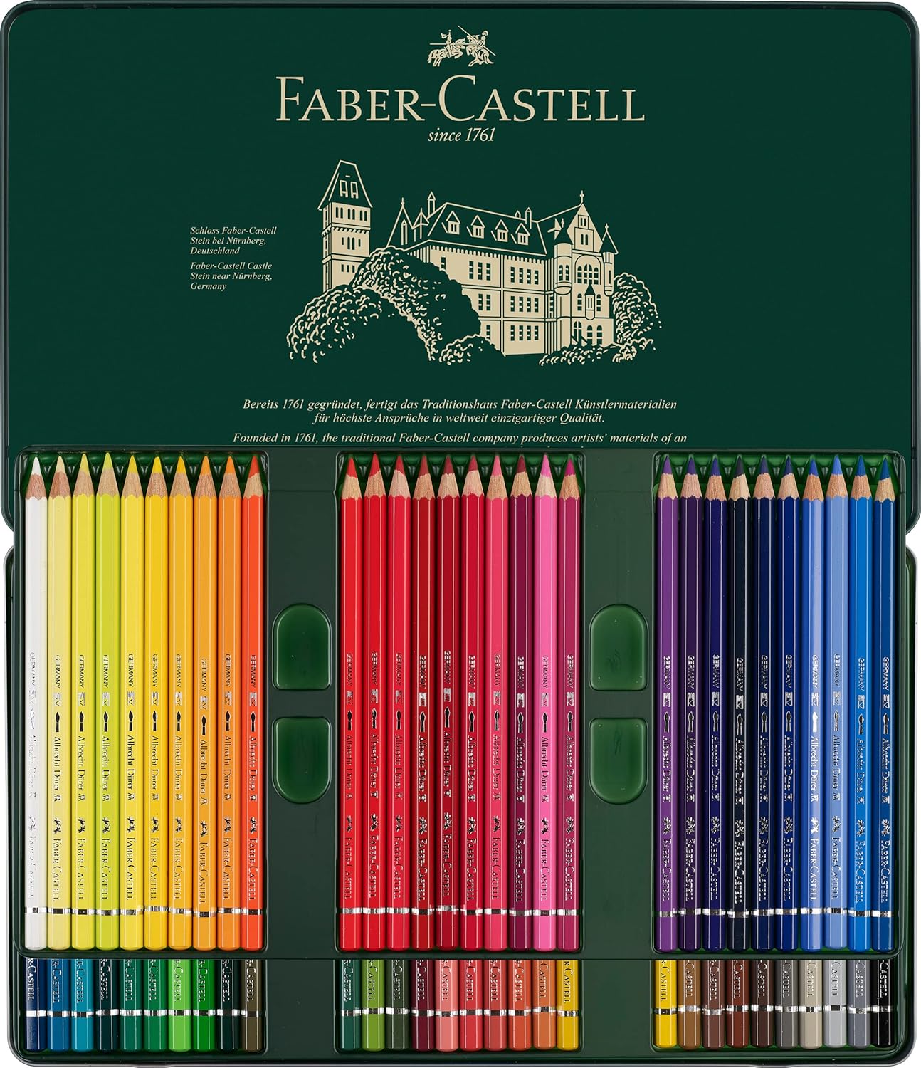 Faber Castell Albrecht Durer Watercolour Pencils Tin 60