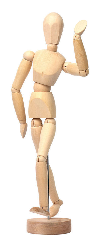 Mont Marte Wooden Manikin Male 30cm