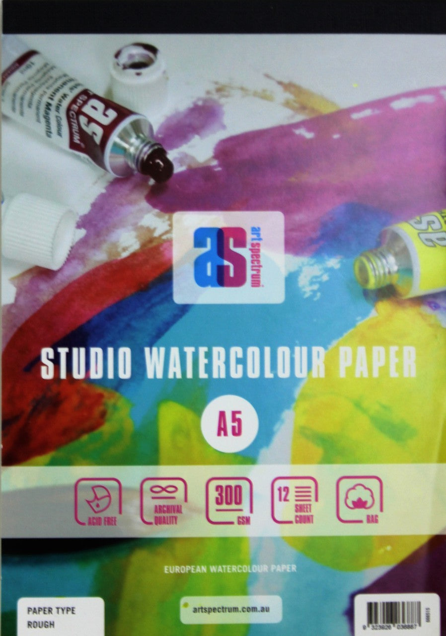 Art Spectrum Watercolour Pad A5 12 Sheet ROUGH