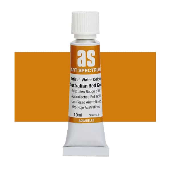 Art Spectrum Artists Watercolour 10ml Australian Red Gold S3