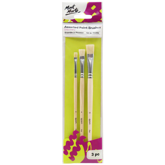 Mont Marte Discovery Paint Brush Set - 3pc