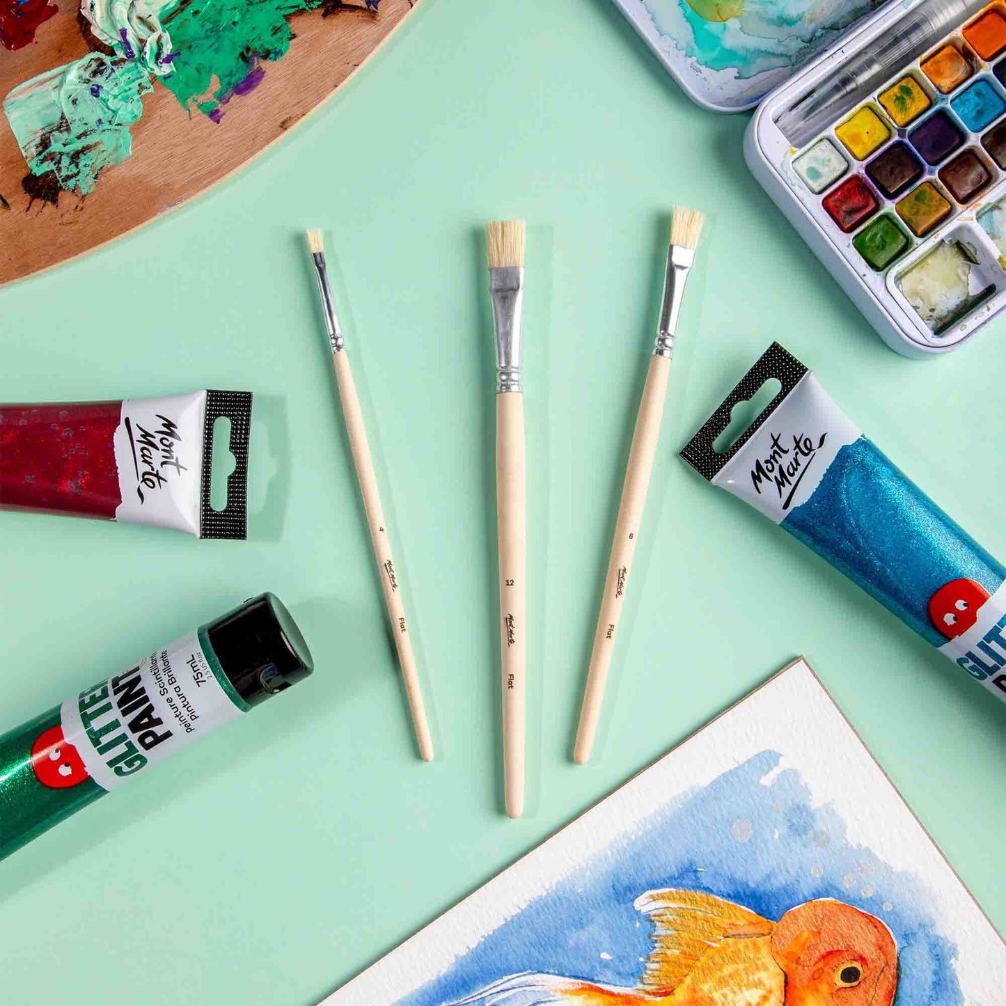 Mont Marte Discovery Paint Brush Set - 3pc