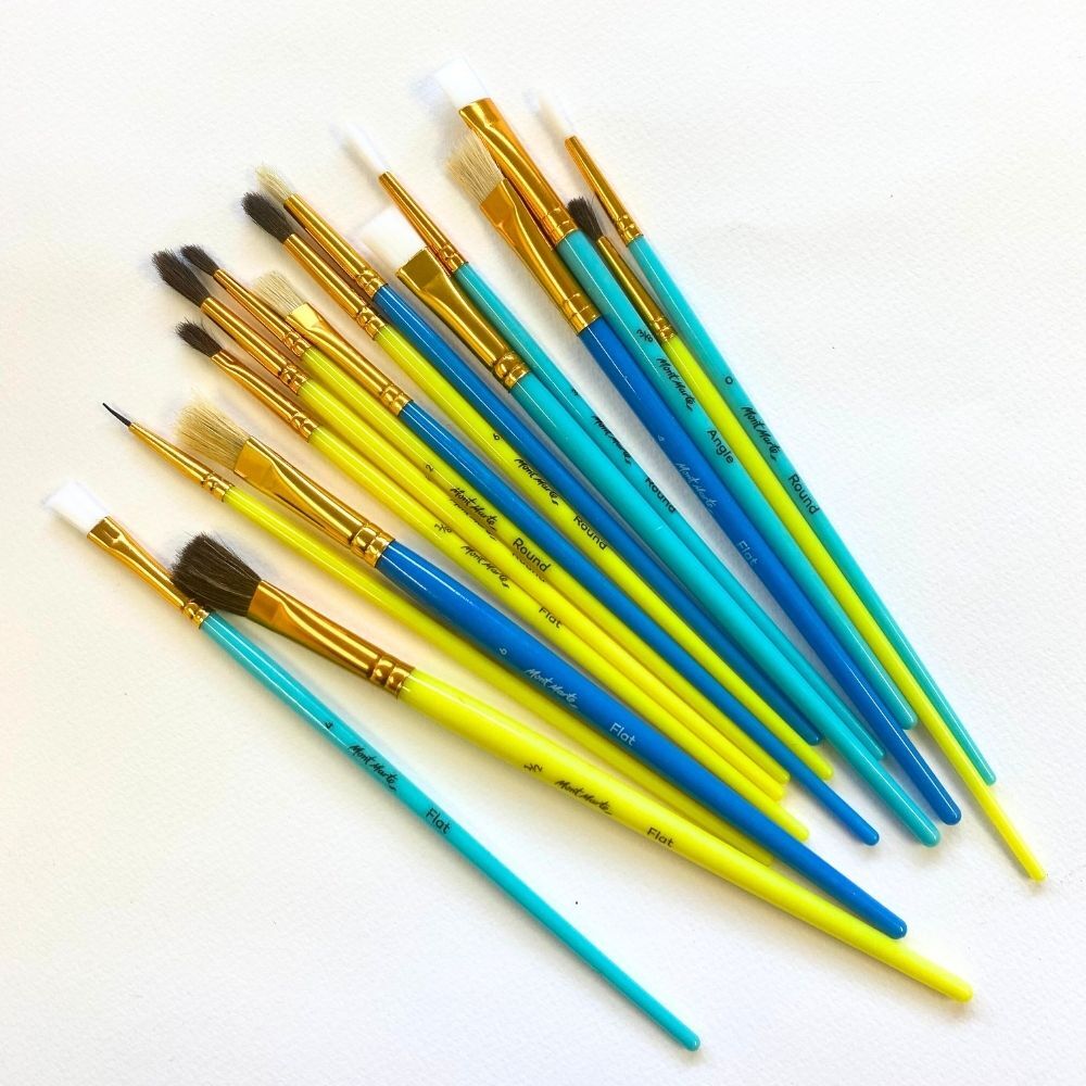 Mont Marte Discovery Assorted Brush Pack 26pc