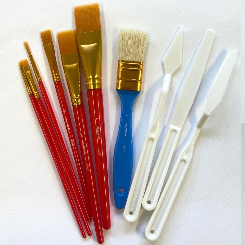 Mont Marte Discovery Assorted Brush Pack 26pc