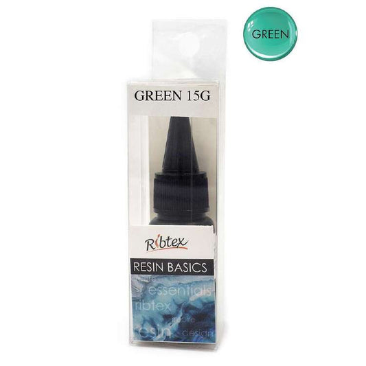 Ribtex Coloured UV Resin Green 15ml