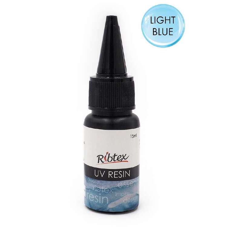 Ribtex Coloured UV Resin Light Blue 15ml