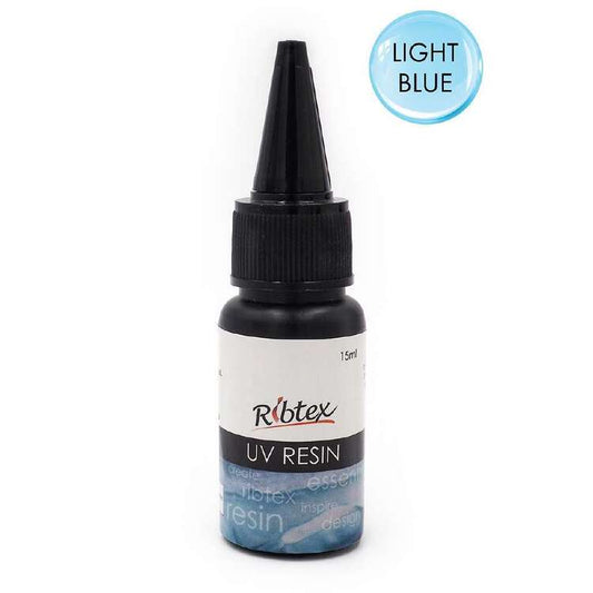 Ribtex Coloured UV Resin Light Blue 15ml