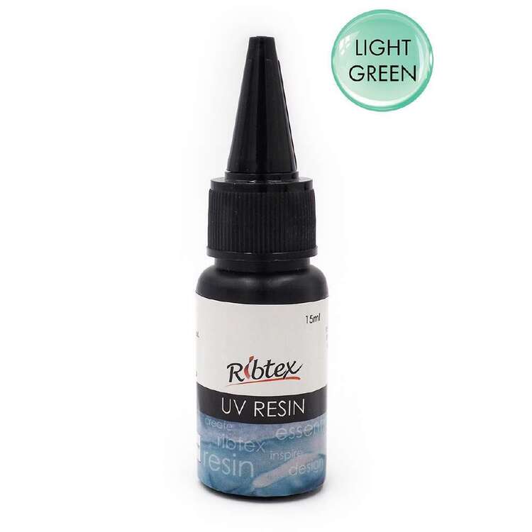 Ribtex Coloured UV Resin Light Green 15ml