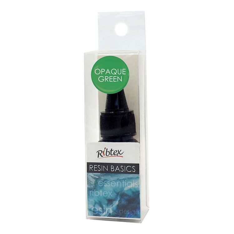Ribtex Coloured UV Resin Opaque Green 15ml