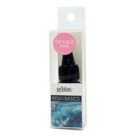 Ribtex Coloured UV Resin Opaque Pink 15ml