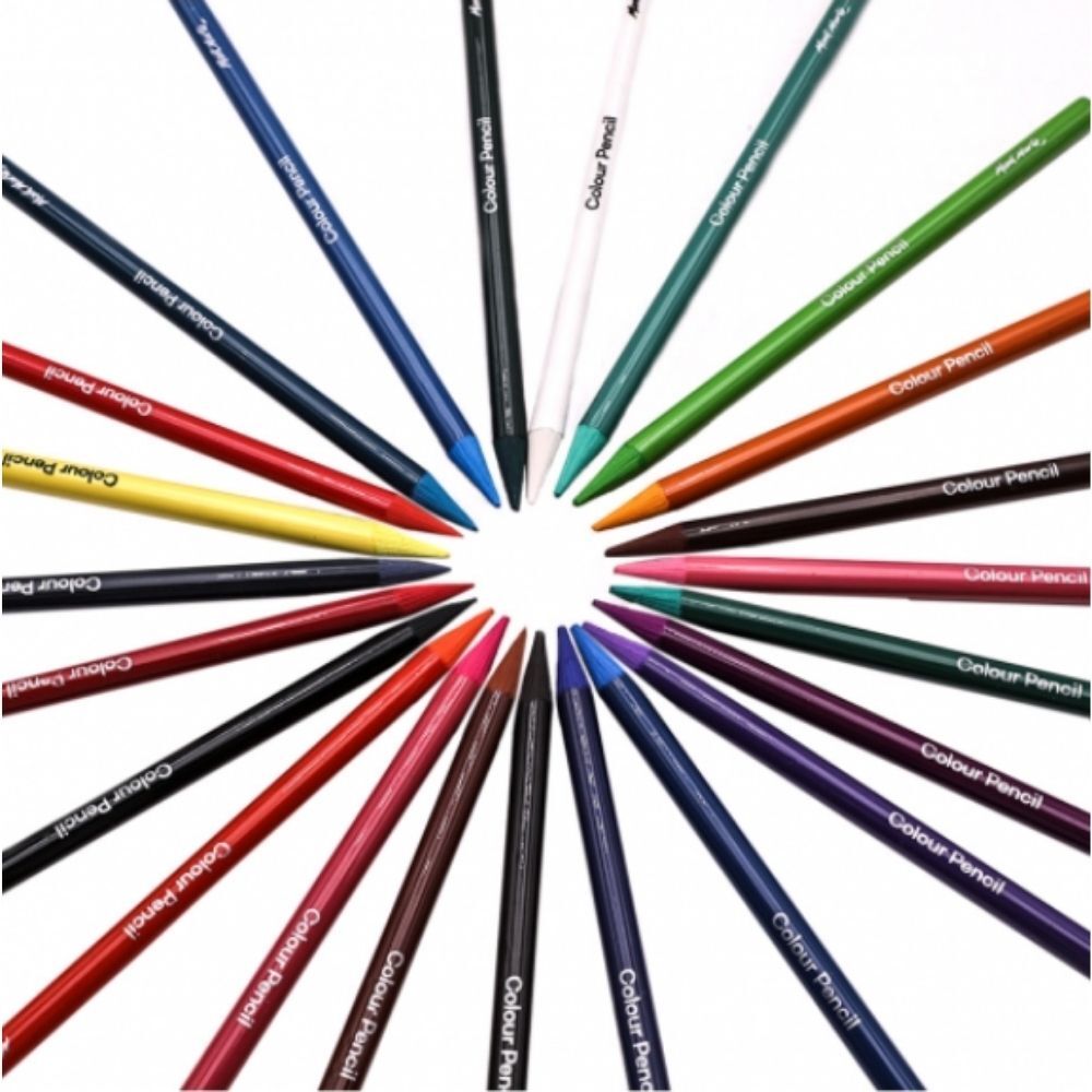 Mont Marte Premium Pencil Set - Woodless Colour Pencils 24pc
