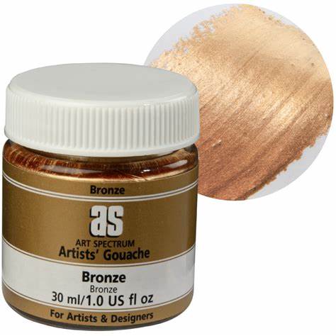Art Spectrum Artists Gouache 30ml BRONZE