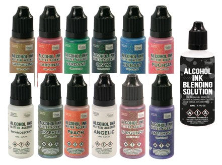 CC Alcohol Ink Glitter Accents Bundle 4