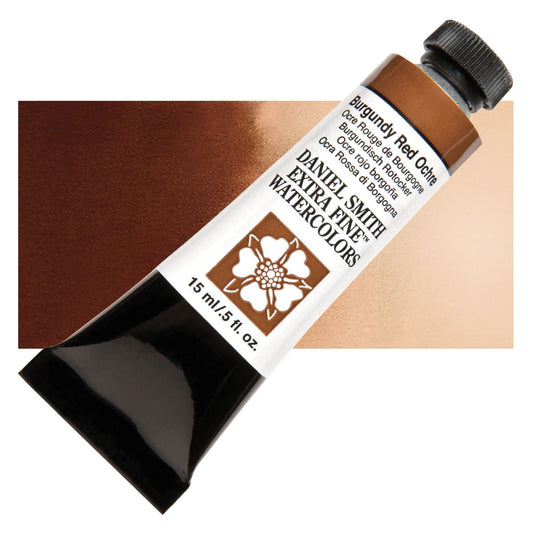Daniel Smith Extra Fine Watercolour 15ml BURGUNDY RED OCHRE S2