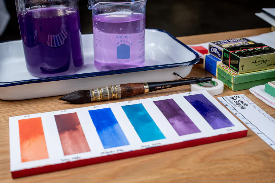 Boku-Undo Saiboku Aya Ink Stick Burnt Sienna #68