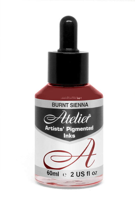 Atelier Artist Pigment Inks 60ml - Burnt Sienna