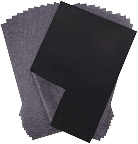 MACS Graphite-Transfer Paper A4 Pk10 BLACK