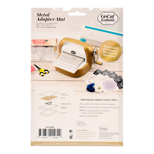 METAL ADAPTER Mat for Gocut & Emboss Machine