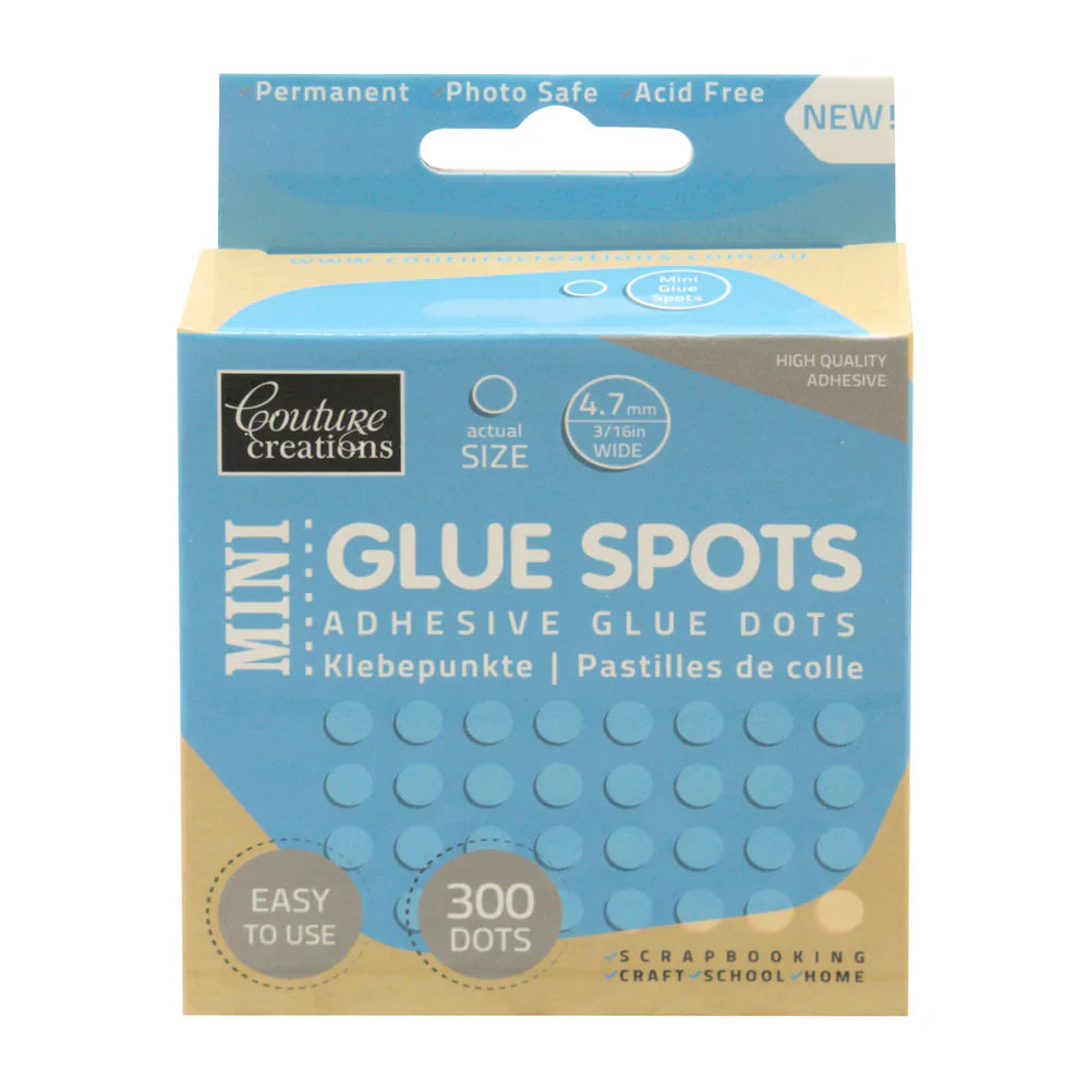 CC Mini Adhesive Glue Spots 4.7mm (3/16th inch)